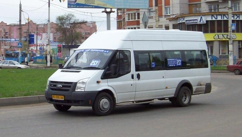 Ford Transit на маршруте № 125