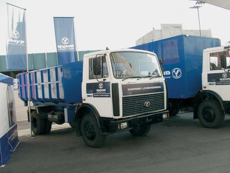 Автомобили АМУР-5312 (4х2) и АМУР53123 (6х6) u2014 симбиоз шасси (рама,...