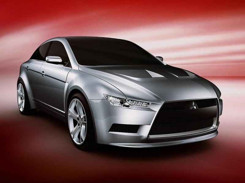 Mitsubishi Concept-sportback был представлен широкой публике в 2005-м...