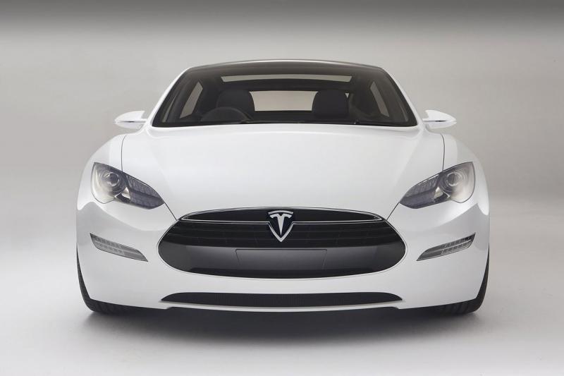 ...  Tesla model S ...