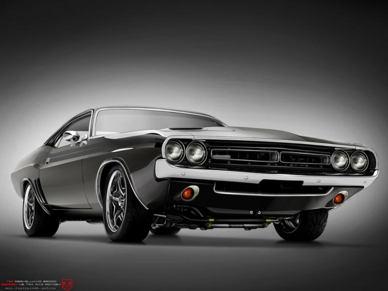 Dodge Challenger Vector by Wrofee ...