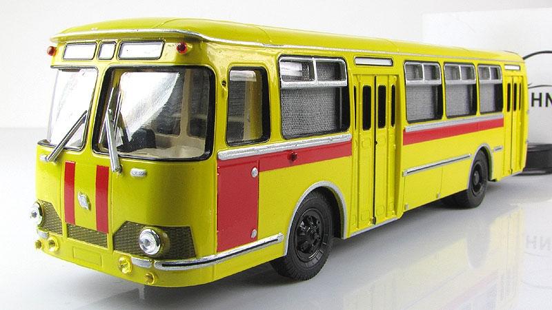 ... Масштабная коллекционная модель Автобус ЛИАЗ-677 аварийный (Ручная...