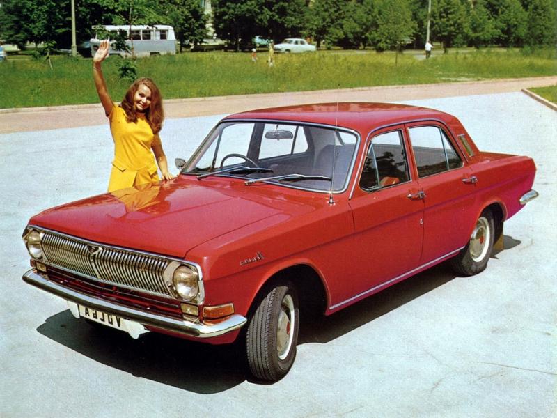 Российские авто GAZ M24 Volga красная волга Автомобили Обои и...