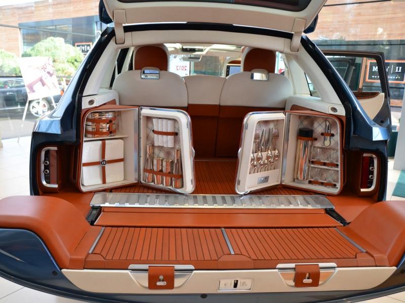 Концептуальный внедорожник Bentley показали москвичам
