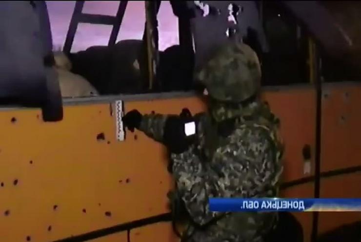 В автобус під Волновахою  Гради  направляли коригувальники...