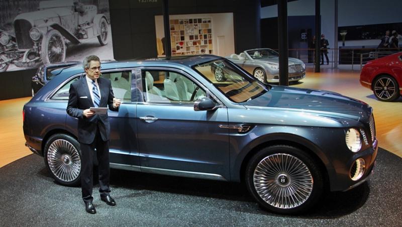 Bentley u203a Внедорожник Bentley получит три бензиновых...