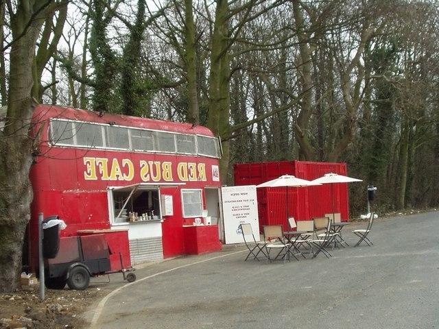 File:Red Bus Cafe, A64 - geograph.org.uk - 140442.