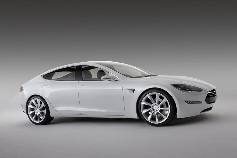 ... Электромобиль Tesla model S ...