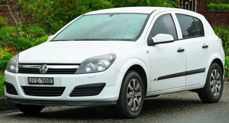 2004-2007 Holden Astra (AH) CD 5-door hatchback (2011-
