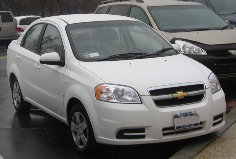 Chevrolet Aveo del 2007-2008