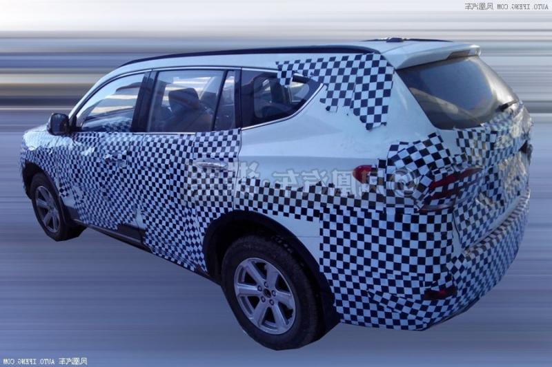 Фото Большой внедорожник LIFAN Х80 рассекречен.