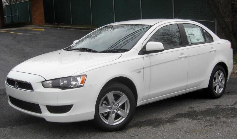 2009 Mitsubishi Lancer ES.jpg