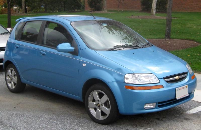 Chevrolet Aveo LT hatch front.jpg