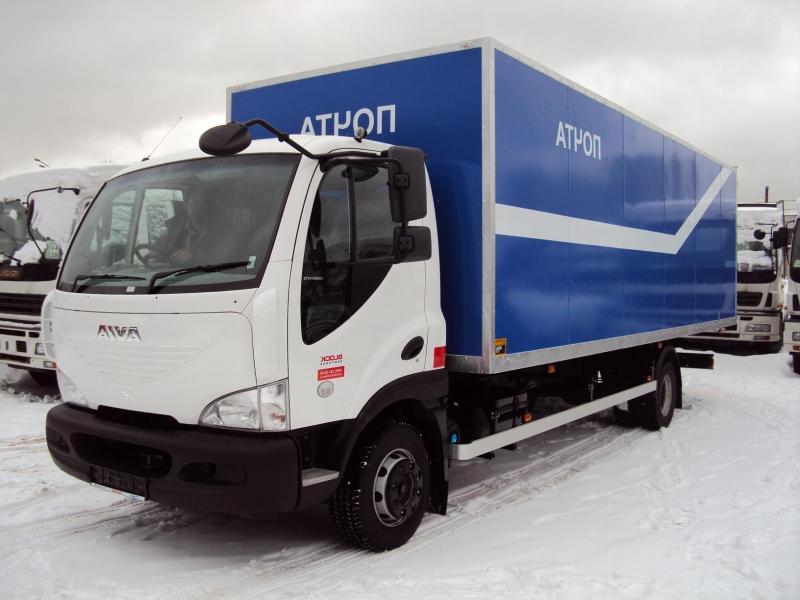 Автомобиль AVIA D120 к такому виду коммерческого автотранспорта, который...