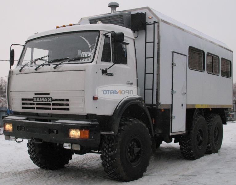 ВАХТОВЫЙ АВТОБУС (ВАХТОВКА) КАМАЗ 43114-1014-15 (Евро 3)