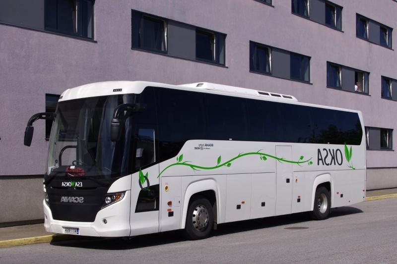 Кюуярви, автобус Scania Touring HD (Higer A80T) № NII-959