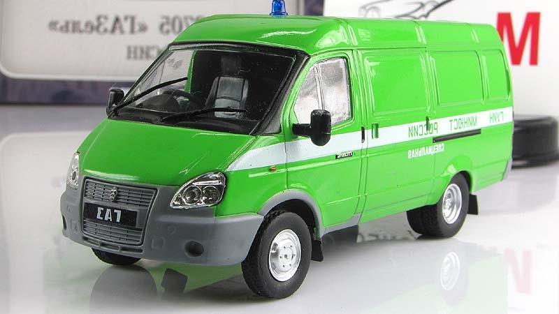 ... Масштабная коллекционная модель ГАЗ-2705  quot;ГАЗель quot; ФСИН с...