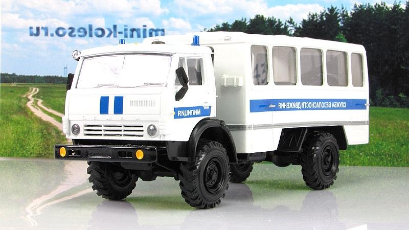 ... Масштабная коллекционная модель Автобус Нефаз-42111 милицейский на...