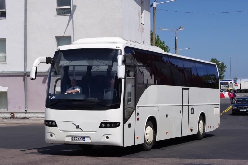 Мянтюхарью, автобус Volvo 9700H № EKY-730