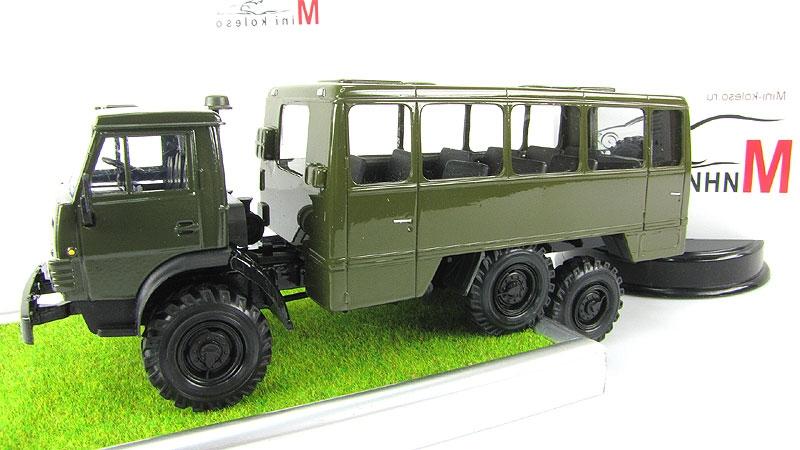 ... Масштабная коллекционная модель КамАЗ-4326 Вахтовый автобус-42111,...