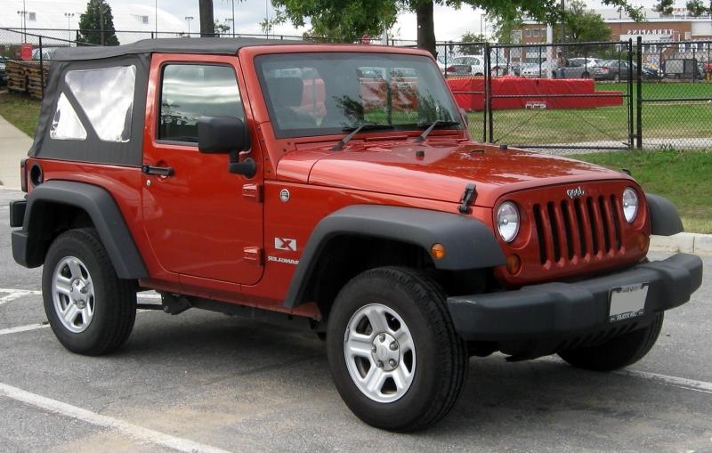 2007u20132009 Jeep Wrangler X 2-door soft-top