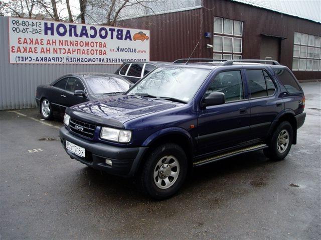 Подробнее u0026middot; OPEL FRONTERA