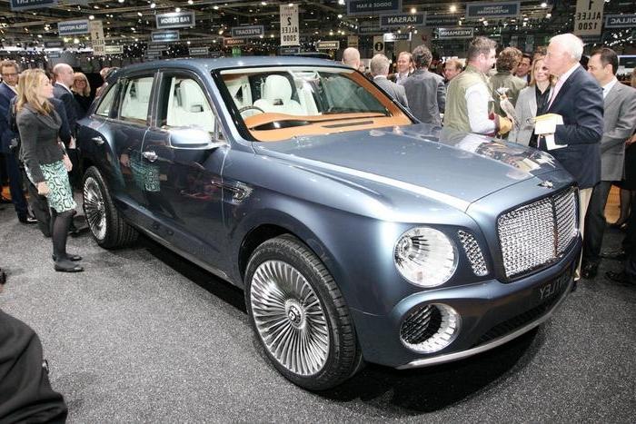Bentley EXP 9 F бентли внедорожник